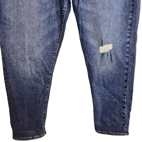 NWT‎ Levi’s Denizen Women’s Mom Jeans Distressed Size 15 Loose Fit - Picture 6 of 7